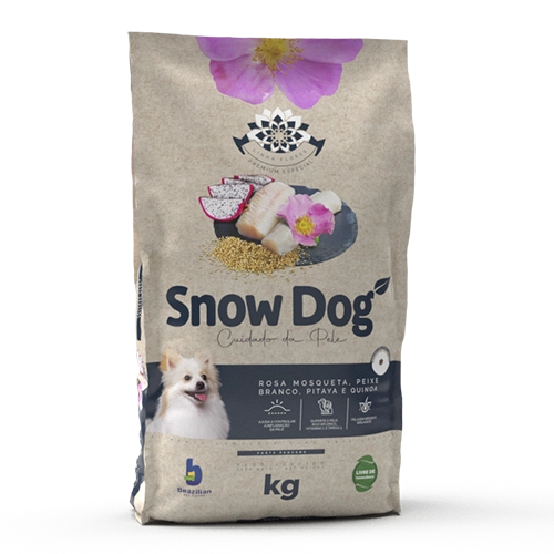 Snow Dog Flores - Cuidado da Pele (Porte Pequeno)
