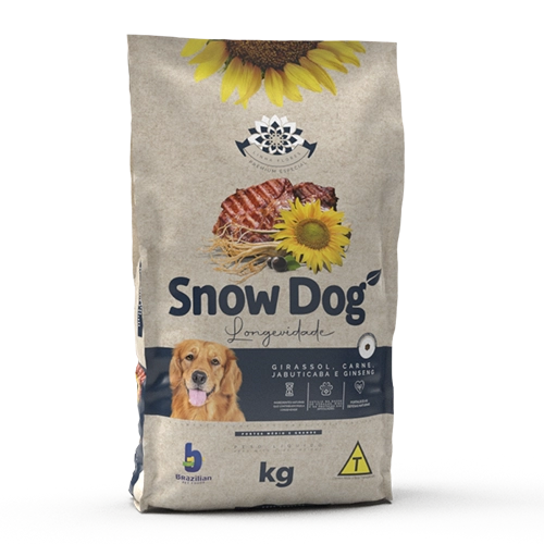 Snow Dog Flores - Longevidade (Portes Médio e Grande)